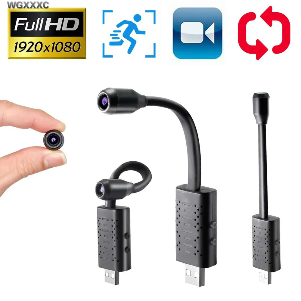 IP Камера 1080P WI-FI USB мини в режиме реального времени видеокамера для наблюдения AI
