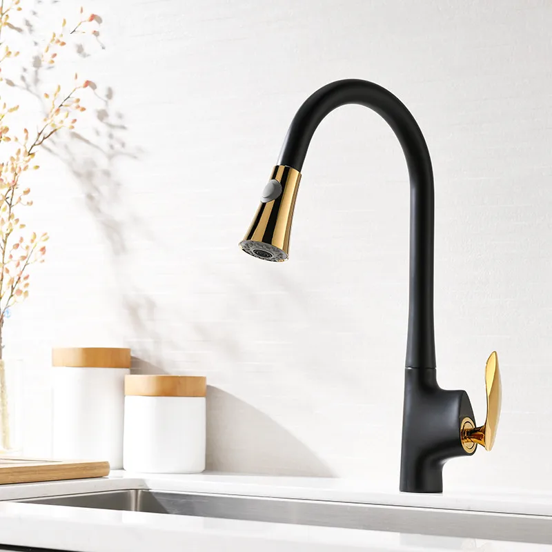 Кухонный кран с одной ручкой кухонный одним отверстием вращающийся на 360