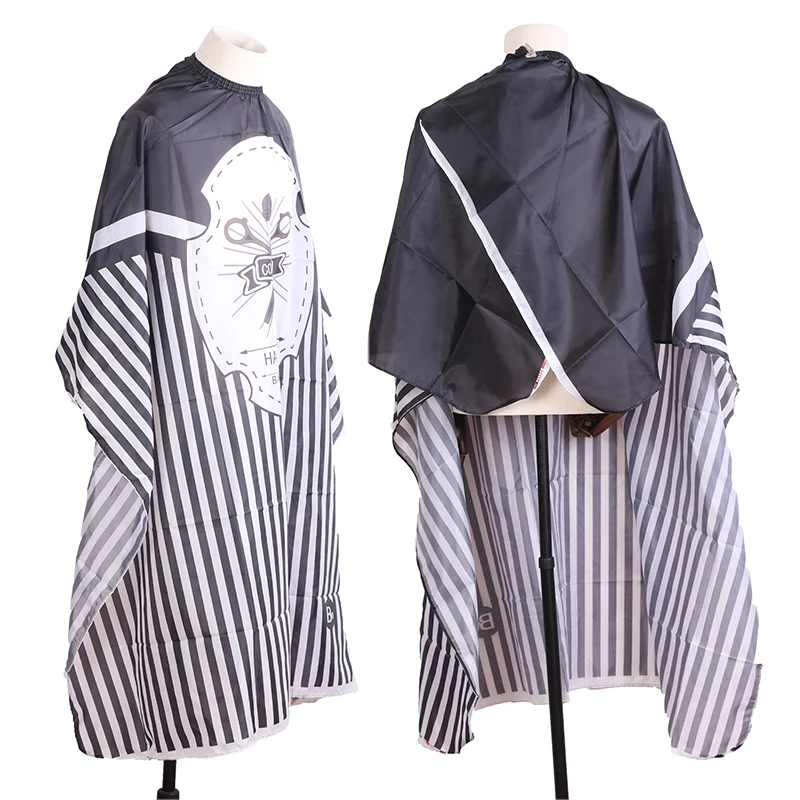 

Waterproof Haircut Cape Cloth Hairdresser Apron Cutting Hair Pattern Salon Barber Cape Hairdressing Wrap Gown Tools