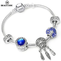 dropshipping fashion charm bracelet for women with catching love network snake chain fine bracelet jewelry gift