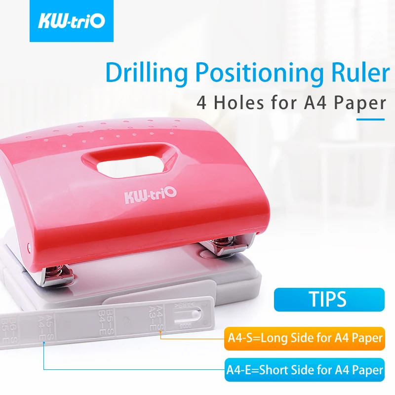 Дырокол для бумаги с двумя отверстиями, портативный круглый перфоратор с креплением для мобильного телефона, многофункциональный инструмент для записных книг и альбомов.