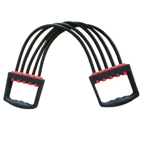 Гимнастический регулируемый 5 пружинный резиновый расширитель груди