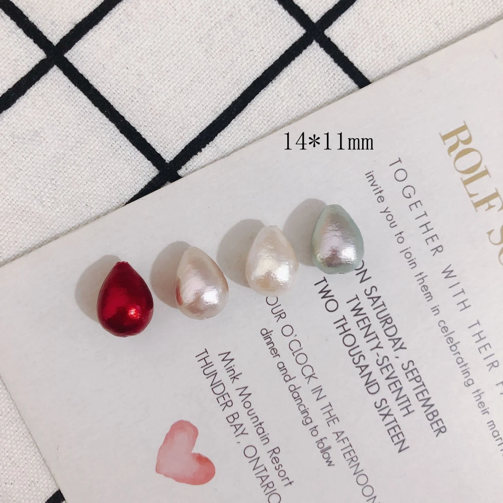 Япония популярная горячая продажа Высокая Капля воды хлопок жемчуг прямые