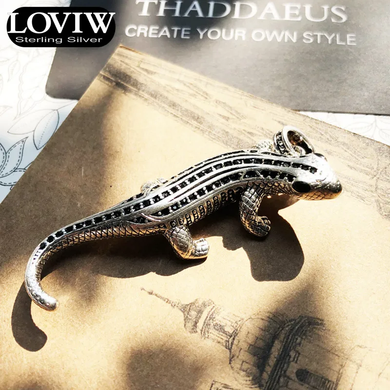 Подвеска в виде саламанды новые модные ювелирные изделия из стерлингового