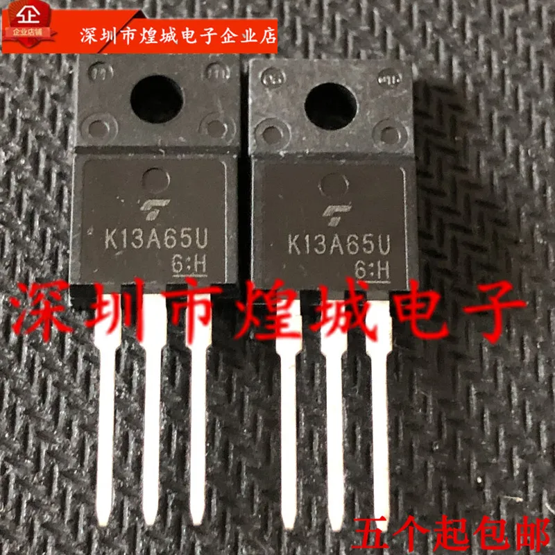 

5PCS/Lot TK13A65U K13A65U TO-220F 650V 13A 5