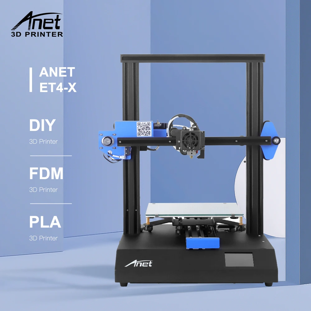 Комплекты 3D-принтеров Anet ET4X с высокоточным удлинителем и Hotend размер принтера