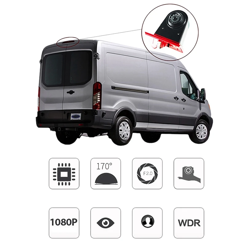 Подходит для 2012-2015 Ford Transit тормозной светильник заднего хода парковочная камера