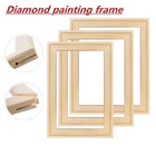 Холст рамка деревянные рамки деревянные фото с изображением картины маслом холст для алмазной живописи рамки стены искусства холст Diy постер Прямая поставка