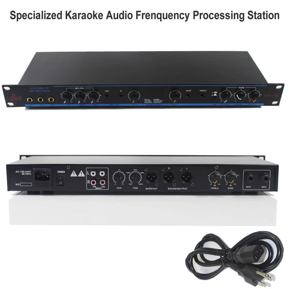 Караоке микшер караоке Аудиопроцессор эффектор против воющего звука