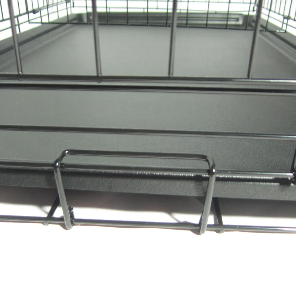 

Pet Kennel Cat Dog Cage Steel Crate Animal Playpen Wire Metal pet supplies 19/24/30/36/42/48"