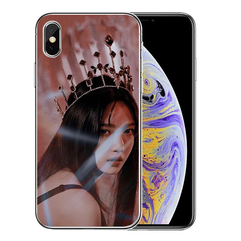 Красный бархат kpop силиконовый чехол для телефона iphone 11 Pro MAX 5 6 7 8 9 10 X XS XR XSMAX Plus TPU