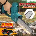 Электрическая цепная пила 388VF, портативная электрическая пила 8 дюймов с батареей 38800 мАч, 2400 Вт, деревообрабатывающий инструмент, пила для обрезки, пила для батареи Makita