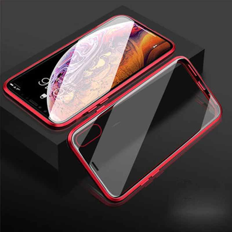 RED Чехол для Телефона iphone 6, 8, iphone 11 pro max, xr, iphone x, s, iphone xs, iphone 7, чехол для iphone 6 s, чехол, Coque, Fundas, защитный чехол для мобильного телефона - Цвет: RED