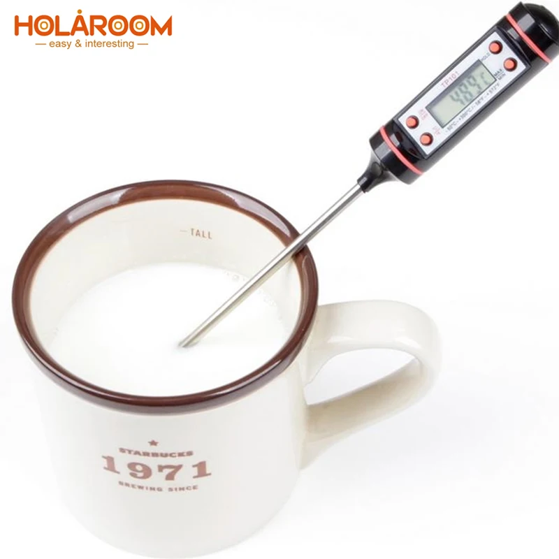 Портативный термометр для приготовления пищи барбекю выпечки мяса молока