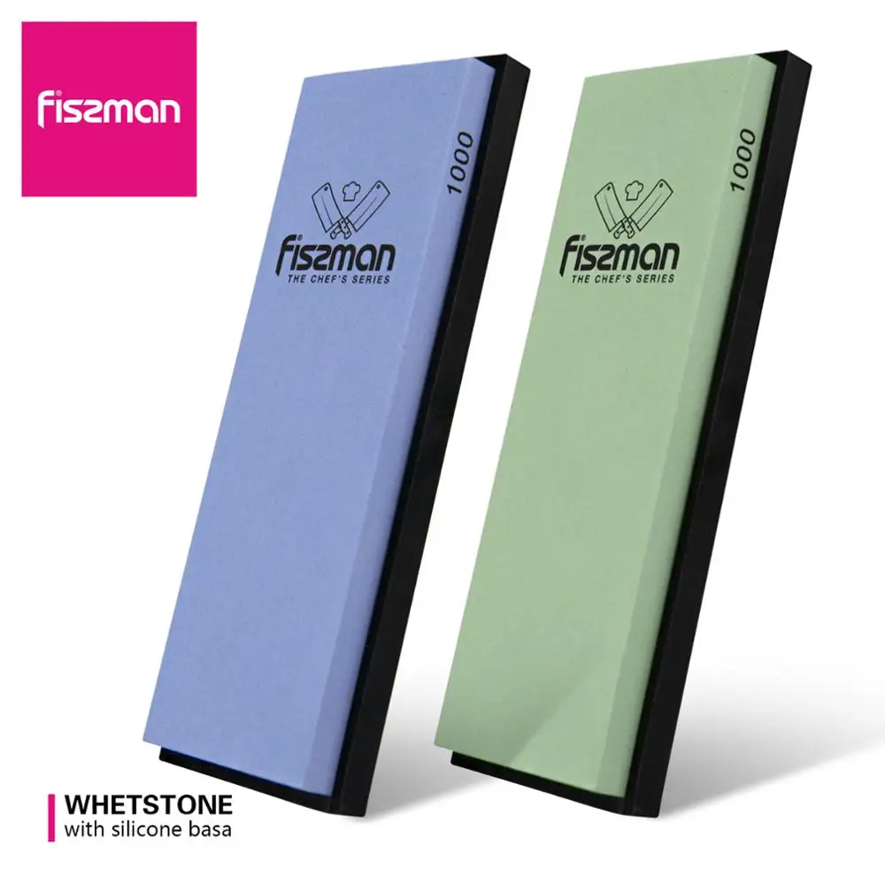 Точильный камень FISSMAN зернистость 1000 с силиконовой основой белый корунд