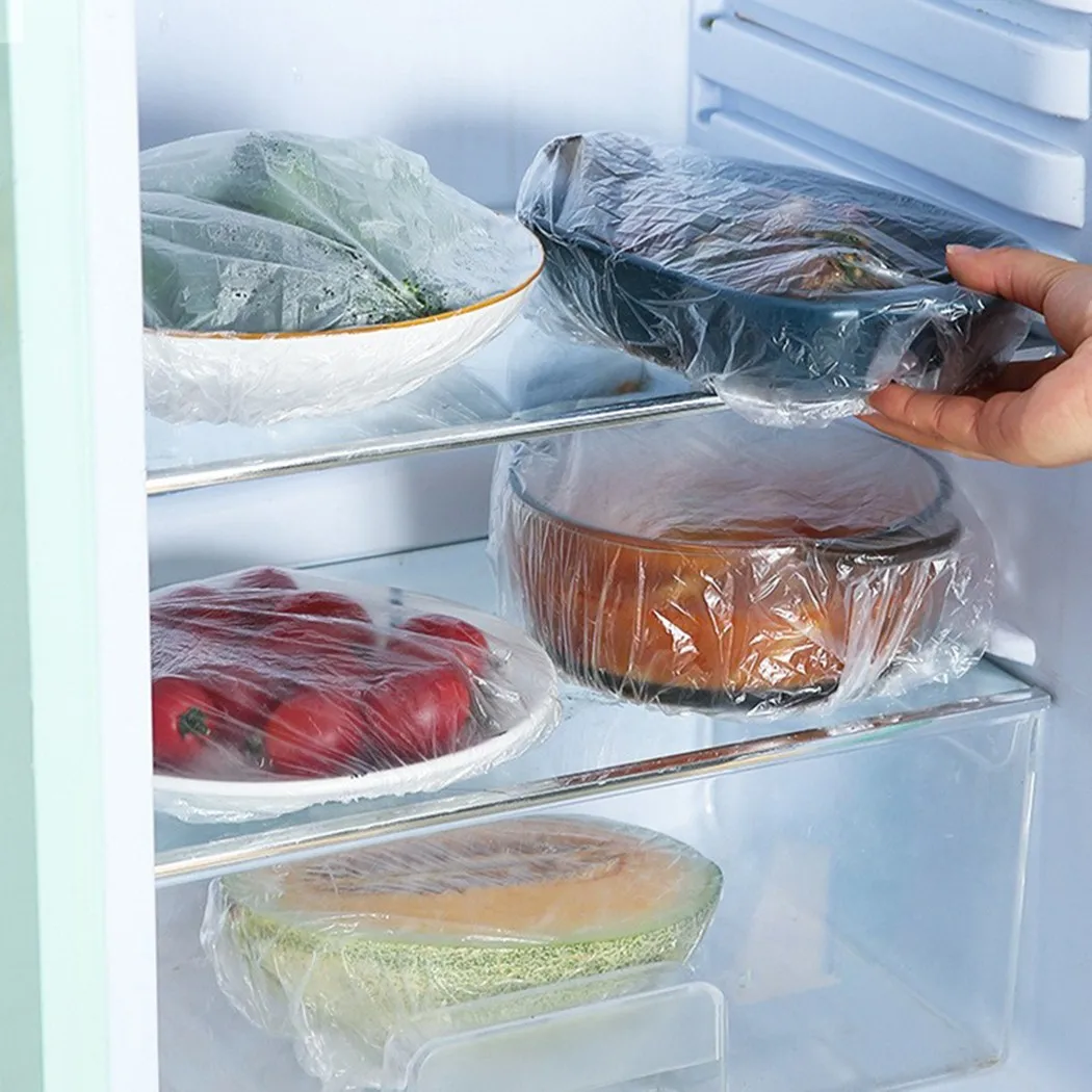

100 шт./пакет полиэтиленовый одноразовый жилет для хранения пищевых продуктов, Герметичная сумка для сохранения пищевых продуктов, Одноразо...