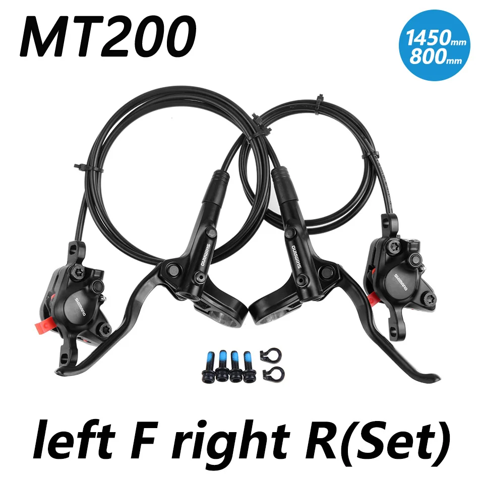 MT Left F Right R145 Зум HB-875 велосипед MTB гидравлические дисковые тормоза на горном велосипеде 800 мм* 1400/1450/1550 мм MT315 MT200 M615 M447 давления масла дисковый тормоз - Цвет: MT Left F Right R145