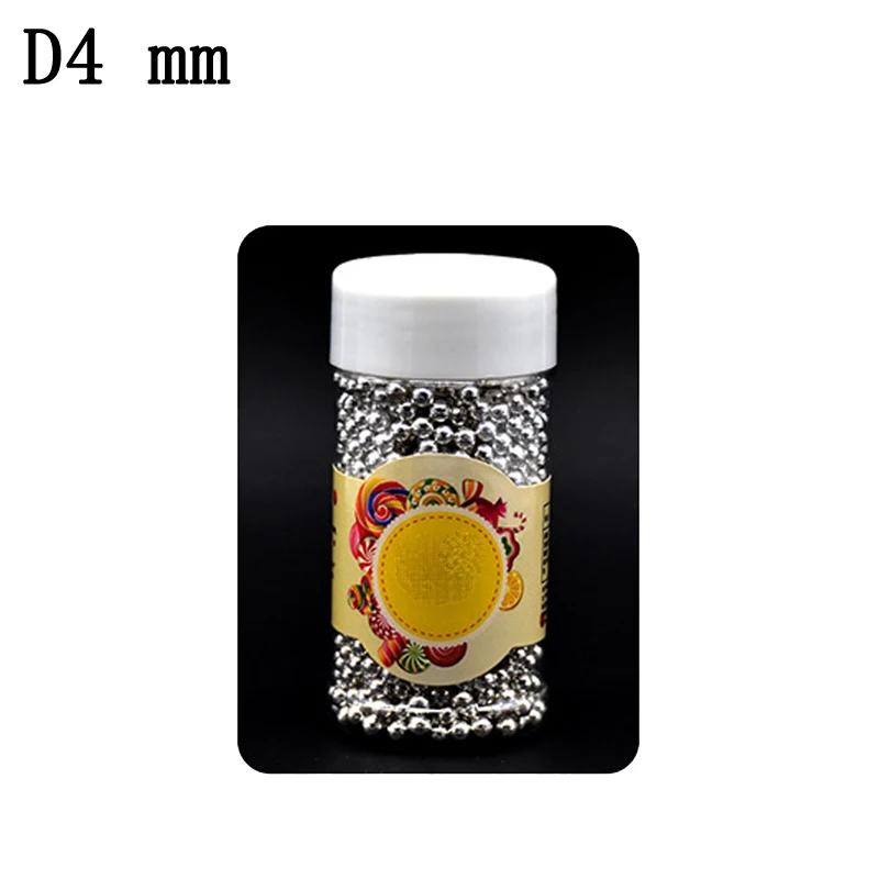 Серебряные драже съедобные жемчужины сахар свадьба день рождения кекс десерт