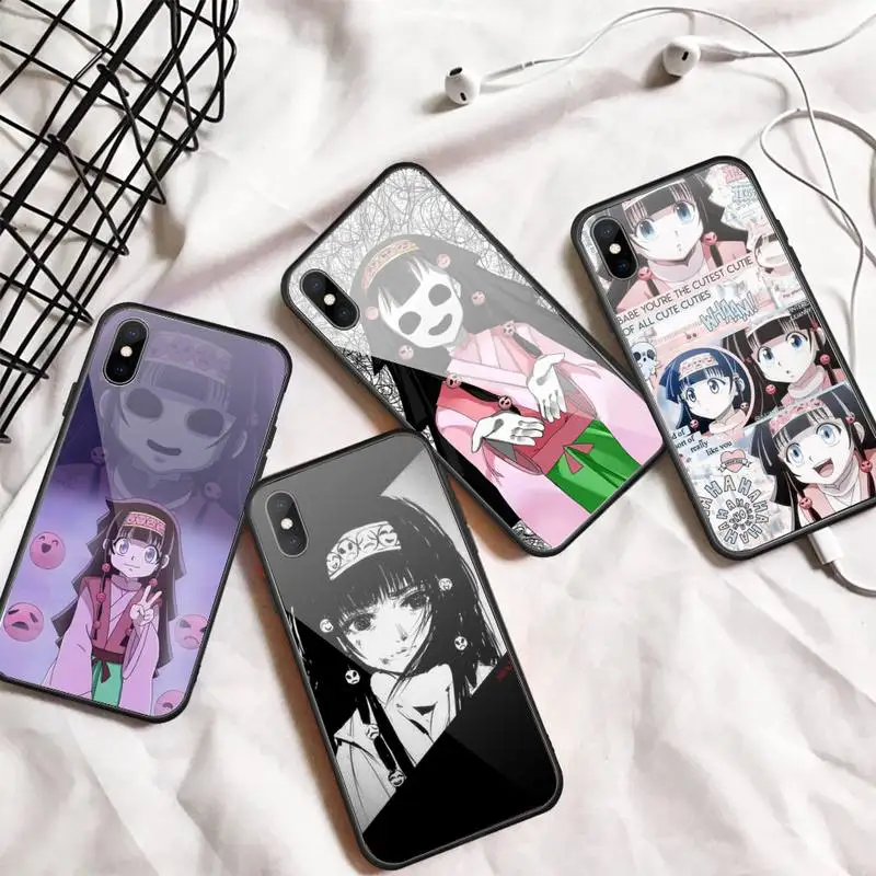 Чехол для телефона Alluka Zoldyck hunter x закаленное стекло iphone 6 7 8 plus X XS XR 11 12 13 PRO MAX mini |