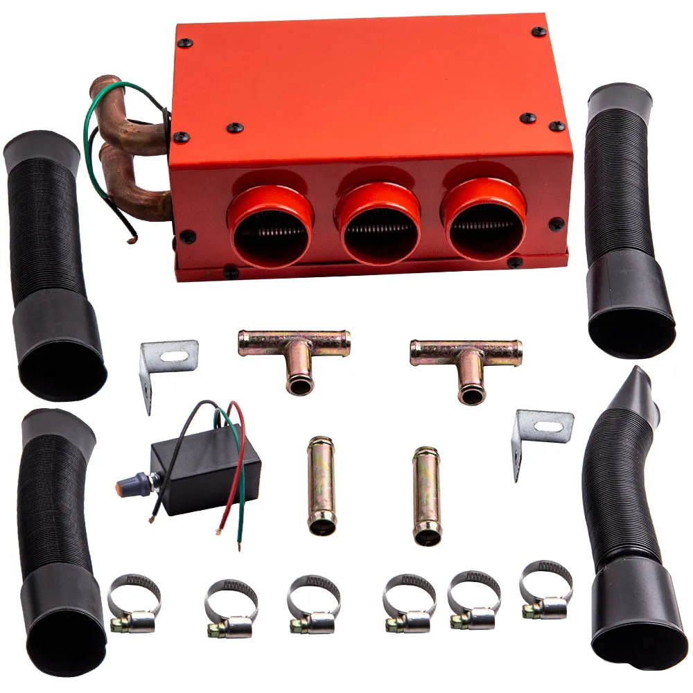 

3 Holes Car Heating Cooling Heater Universal Warmer Windscreen Car Defroster Demister 80W Vehicle Heating Cooling Hot Fan Heater