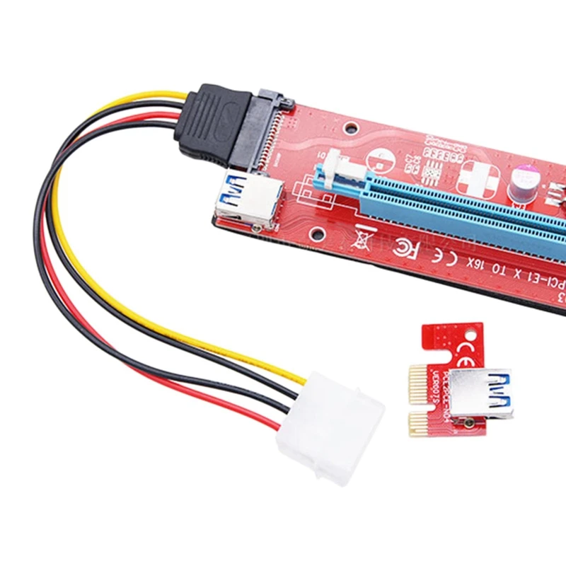 

USB 3.0 PCI-E1X to 16X Video Card Adapter Board with Cable for Tablet Pc Computer Windows System