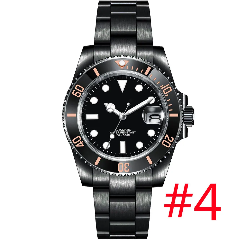 Часы мужские механические с сапфировым стеклом 10 бар |