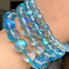 Бусины из австрийского хрусталя, голубого цвета, 681012 мм