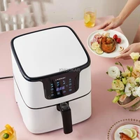 5 5l multifunction air fryer chicken oil free air fryer health fryer pizza cooker smart touch lcd electric deep airfryer
