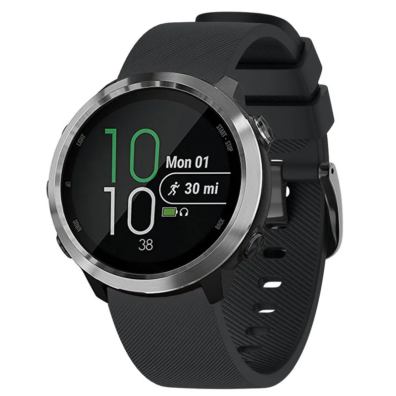 Силиконовый ремешок 20 мм для Moto 360 2-го поколения Мужской 42 Galaxy Watch Active часов