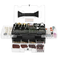 meterk 349pcs rotary tool accessories set 18 shank electric grinder accessories kit for grinding sanding engraving drilling