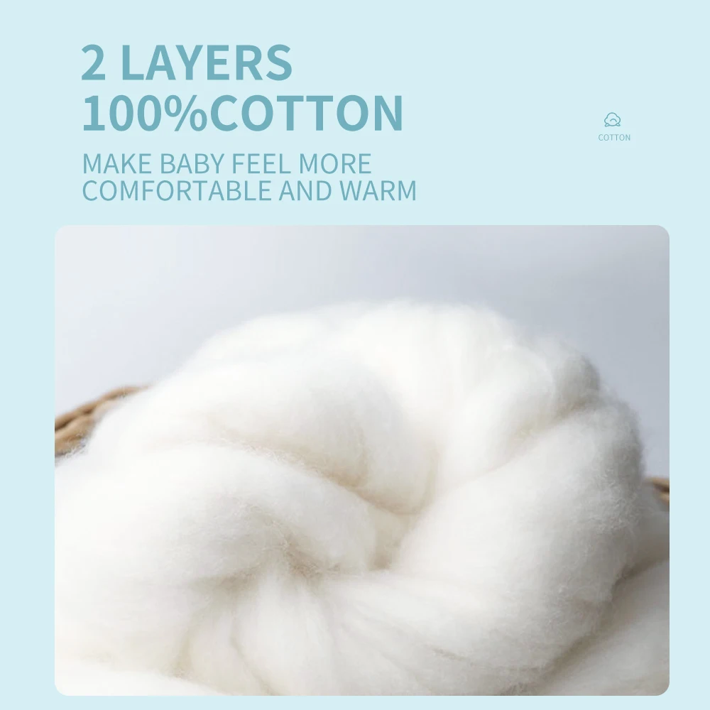 

Happyflute 1Pcs Muslin 100% Cotton Baby Swaddle Solid Color Soft Newborn Baby Blanket Infant Wrap Sleepsack Stroller Cover