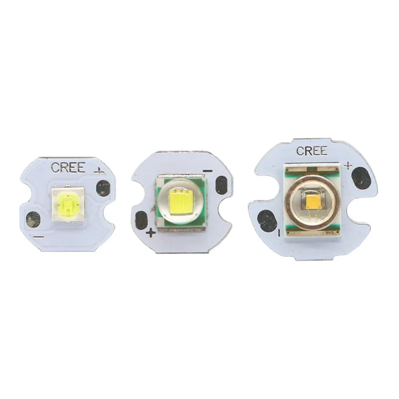 

3535 5050 7090 CREE XML XM-L T6 LED 1W 3W 5W Warm WHITE High Power Emitter Chip with 8mm 12mm 14mm 16mm 20mm PCB for DIY Bulb