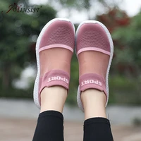2022 men women summer sandal casual sport breathable mesh summer shoes for female light weight slip on loafers