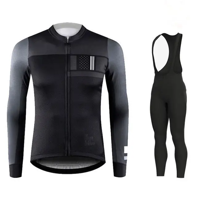 cycling jersey set 1 Футболка для езды на велосипеде, Набор для игры на велосипеде, одежда с длинным рукавом для шоссейного велосипеда, Джерси, Толстовка для мужчин, лайкра, спандекс, Kendra Scott Go Pro, зима - Цвет: cycling jersey set 1