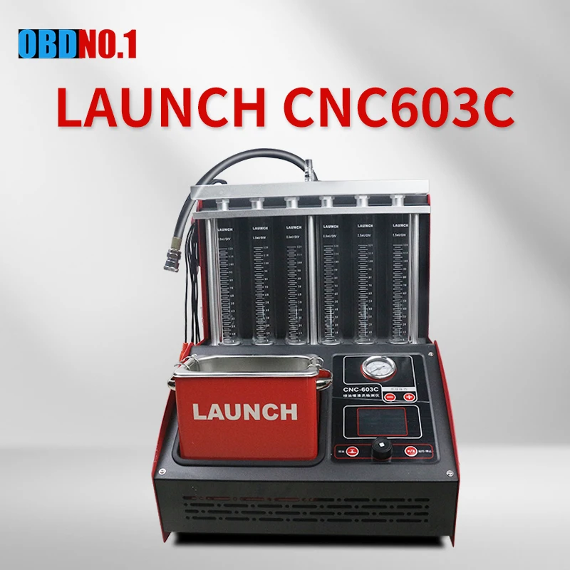 Тесты оборудование стенда CNC 603C 220V 300W очиститель инжектора & er лучше чем 602A