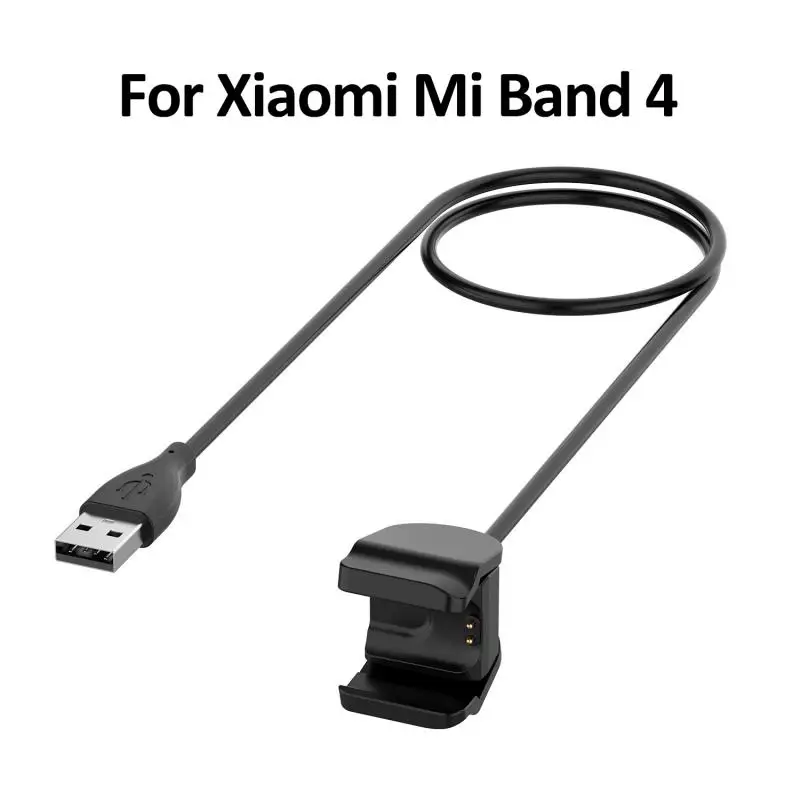 

0,3 м/1 м USB зарядный кабель для передачи данных для Xiaomi Mi Band 4 Замена Шнур адаптер зарядного устройства для зарядки Быстрый зарядный кабель для...
