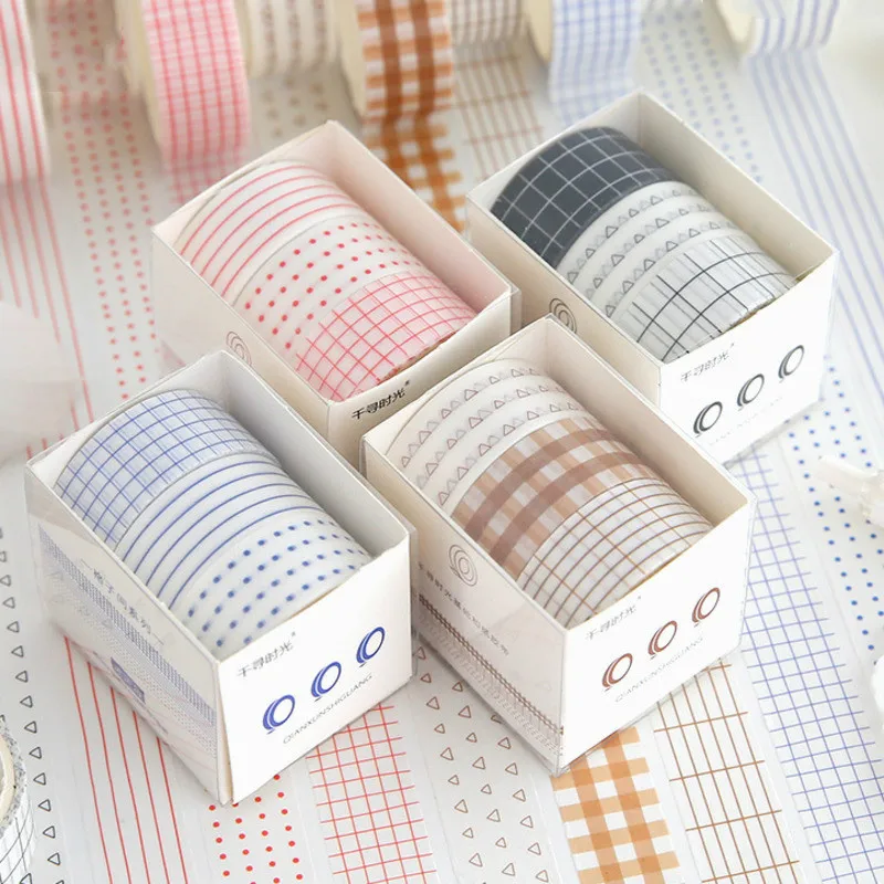 Комплект из 3 предметов 5 шт. ретро набор декоративного скотча Васи Симпатичные