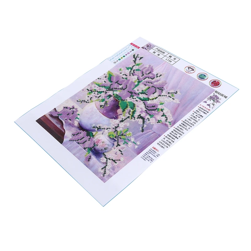 DIY 5D алмазная живопись вышивка цветок крестиком Набор для вышивки (светильник