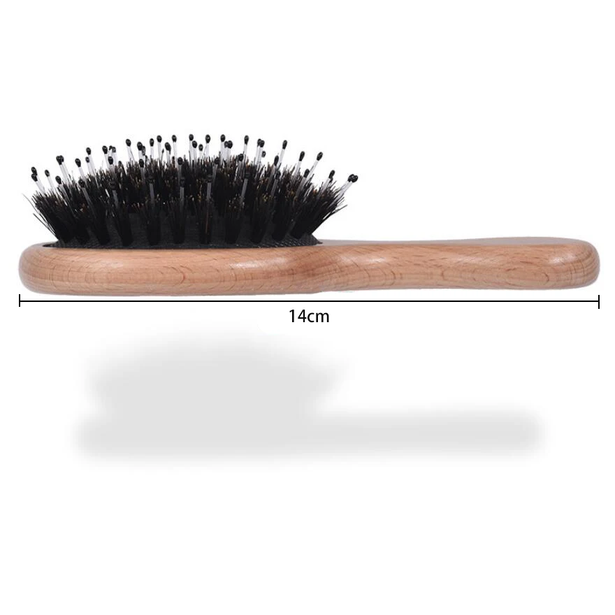 Portable Mini Airbag Comb Hair Curly High Quality Beech material HairBrushes |