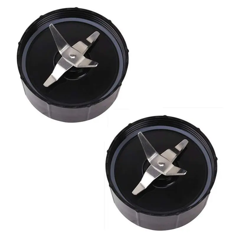 

Pack of 2, Cross Blade Replacement Part Compatible With Original ic 250 W Blender Food Processor, Juicer and Mixer (Model MB1