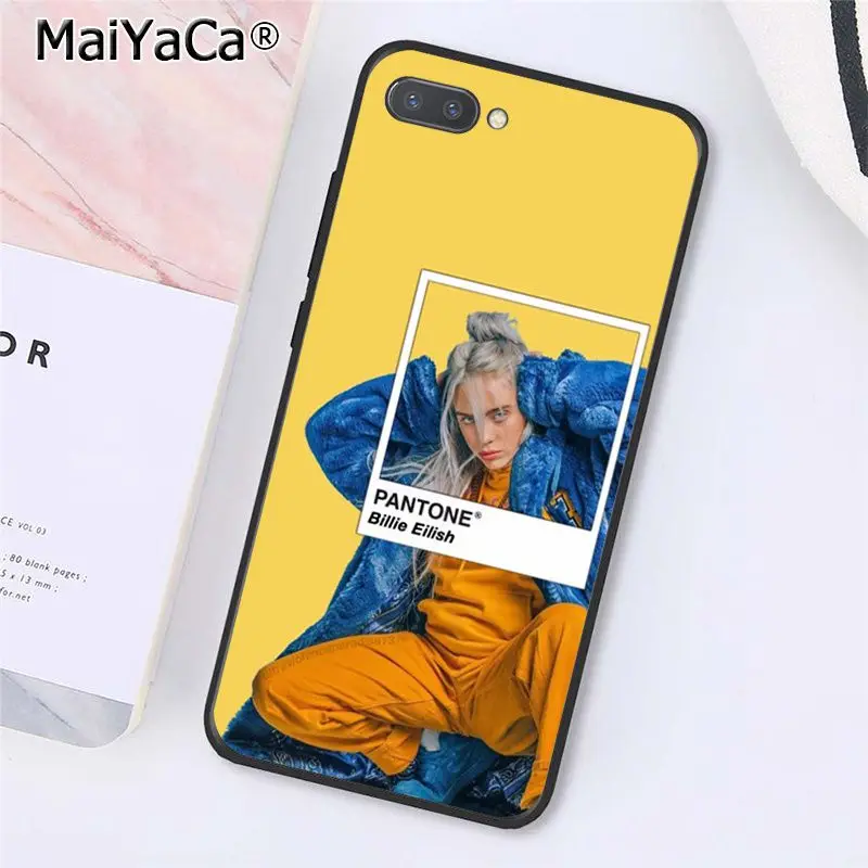 A16 MaiYaCa музыка певица звезда Billie Eilish чехол для телефона для huawei смартфона Honor 8X9 10 20 Lite 7A 5A 7C 10i 20i View20 - Цвет: A16
