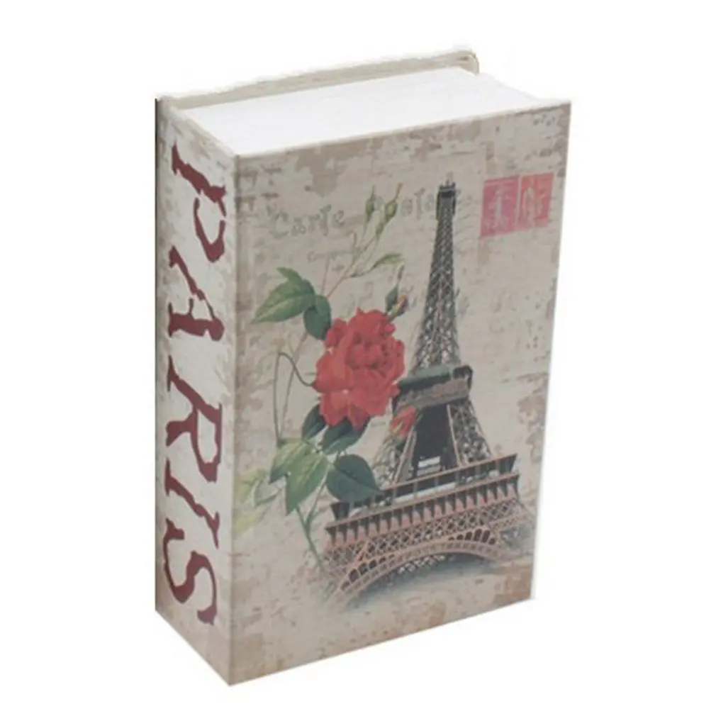 

Exquisite Creative Book Safe Creative Book Insurance Box Money Box Small Key Box Creative Storage Gift