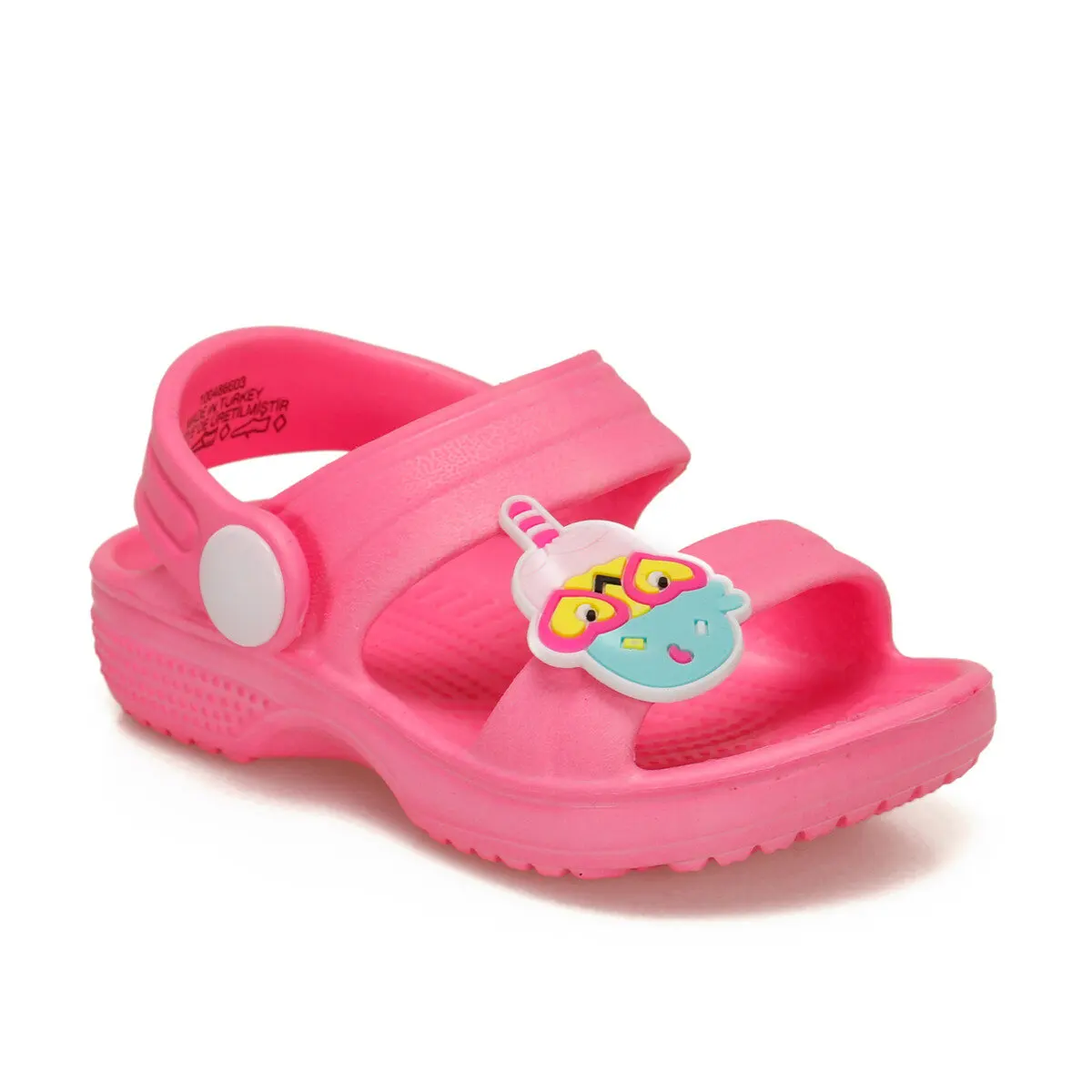 FLO/сандалии для девочек Светильник Цвет синий Модные шлепанцы с изображением