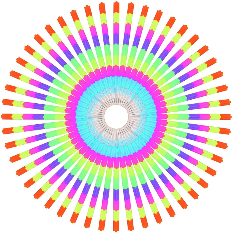 48pcs Set Colorful Rainbow Pen Student Stationery Party Gift Kids Painting Pencil Children Gifts | Дом и сад