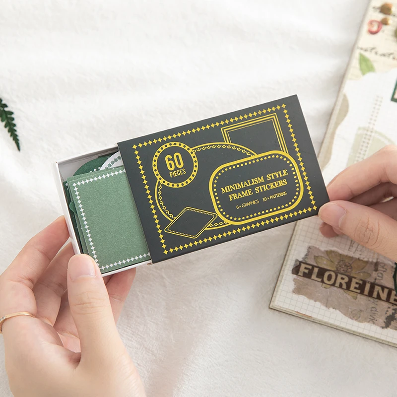 Классический в ретро стиле записываемая запечатывающая Наклейка Мини украшение