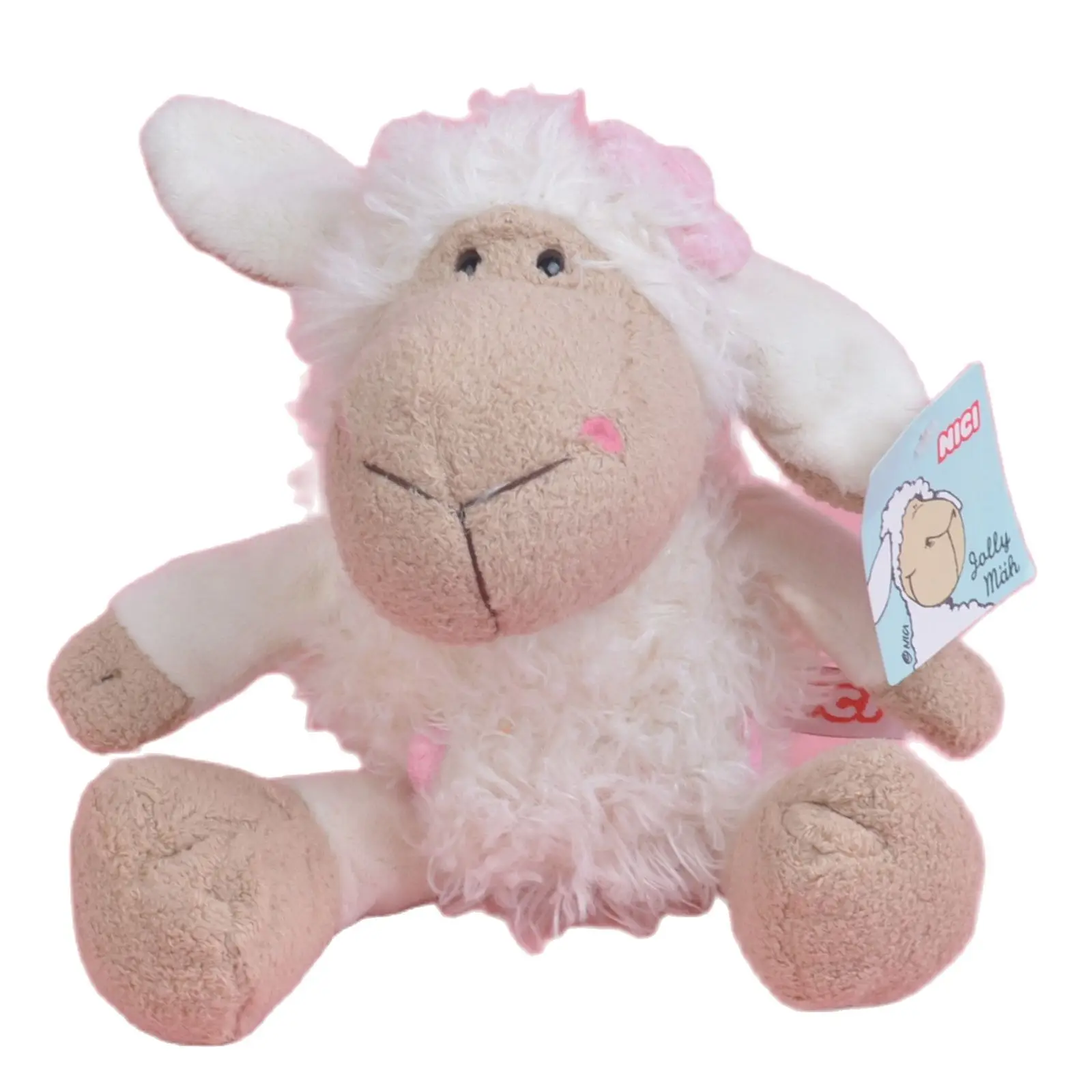 

Мягкая плюшевая игрушка, белая Овечка в форме цветка, 25 / 35 см