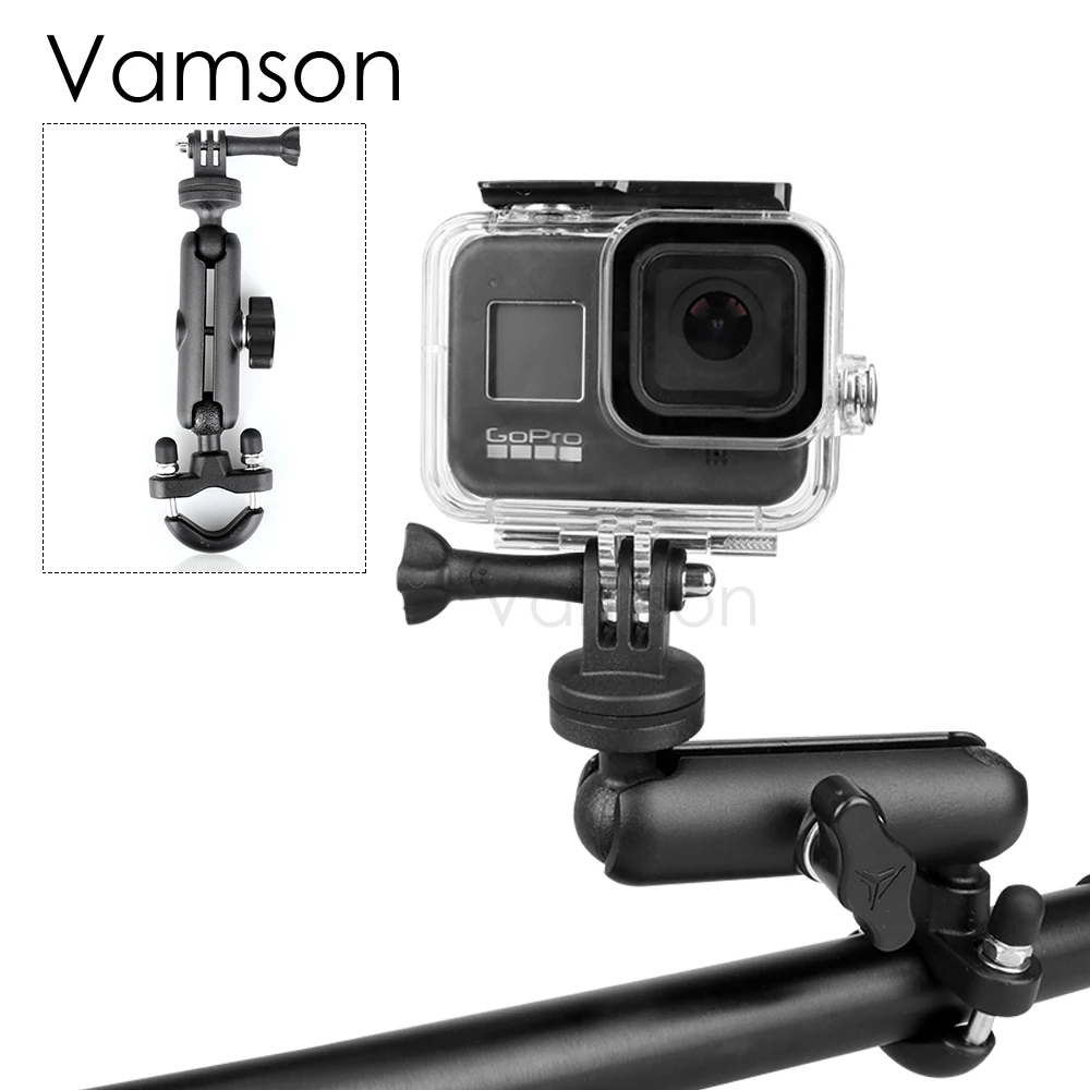 

Для Gopro Hero 8 Black 7/6/5 совместим со спортивной фоторамкой Автомобильный держатель для записей Подставка Кронштейн каркас рамка зажим