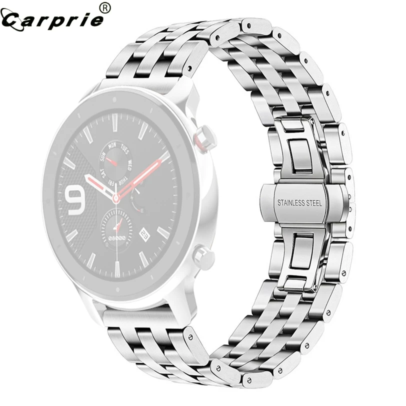 1 шт. сменный ремешок из нержавеющей стали для смарт-часов AMAZFIT GTR 47 мм |