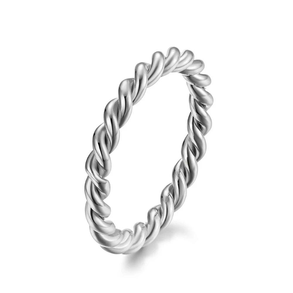 Кольцо женское из нержавеющей стали круговое ювелирное изделие черного цвета