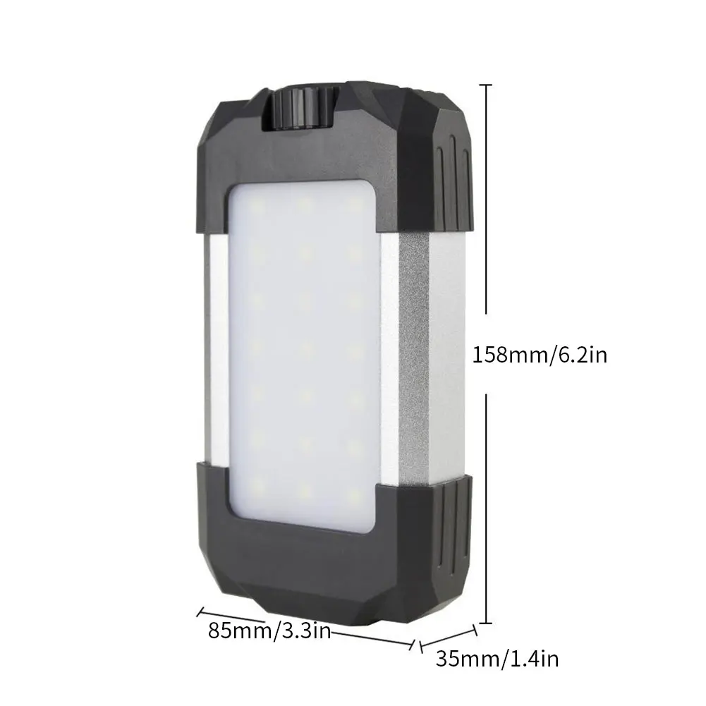 

Tent Lantern Power Bank Rechargeable Portable Camping Light Outdoor Lamp Phone Charger Waterproof Hang Flashlight Emergency